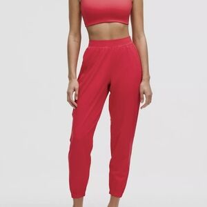 Lululemon Adapted State Perforated High Rise Joggers Size 14 NWT